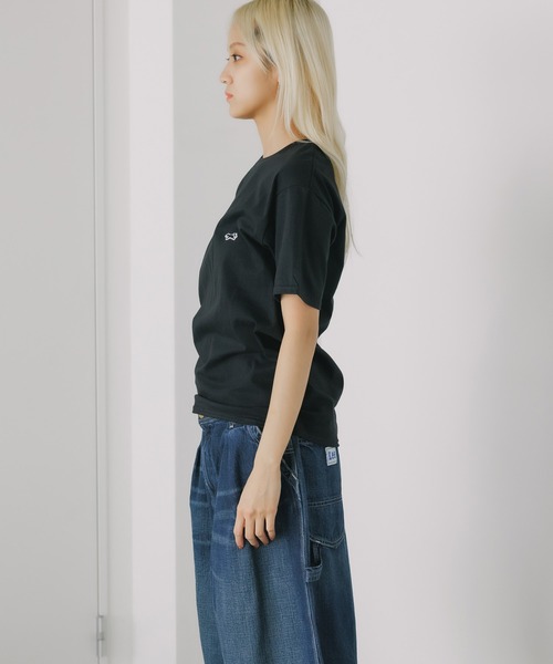 PENNEYS(ぺニーズ)の「【ROOPTOKYO別注】PENNEYS/ペニーズ THE FOX BASIC CREW SS TEE ロゴ ワッペン刺繍 半袖TEE(Tシャツ/カットソー・メンズ・ネイビー/サンドベージュ/ブラック/ライトピンク/ホワイト・S/L/M/XL)」の9枚目の写真