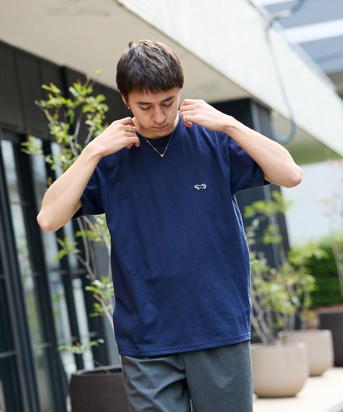 PENNEYS(ぺニーズ)の「【ROOPTOKYO別注】PENNEYS/ペニーズ THE FOX BASIC CREW SS TEE ロゴ ワッペン刺繍 半袖TEE(Tシャツ/カットソー・メンズ・ネイビー/サンドベージュ/ブラック/ライトピンク/ホワイト・S/L/M/XL)」の19枚目の写真