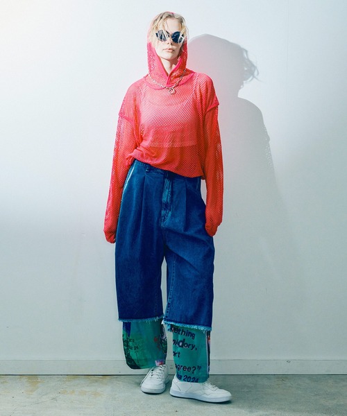 R4346 クロップドラインパンツ　RNA セール】R4346 クロップドラインパンツ（その他パンツ）｜RNA
