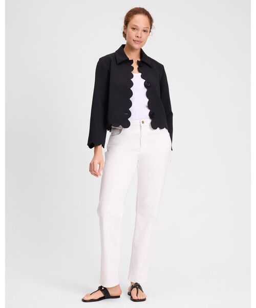 kate spade new york(ケイトスペード ニューヨーク)の「ホワイト ボーイフレンド ジーンズ(その他パンツ・レディース・ホワイト・24/26/25)」の5枚目の写真