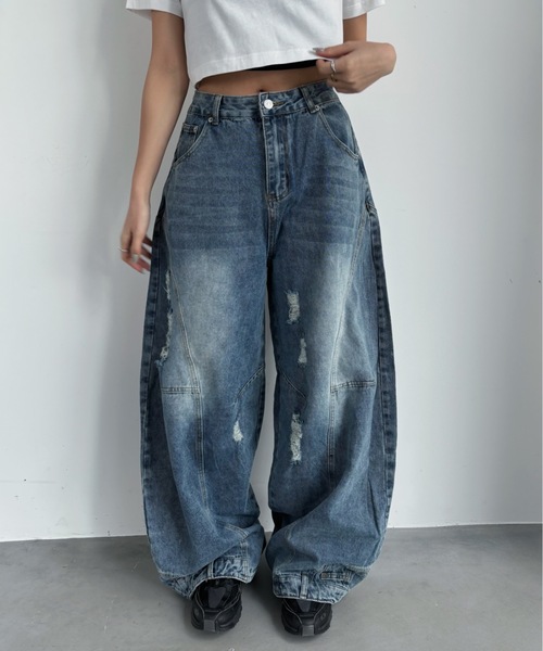 maison raview damege denim ダメージデニム Mサイズ 楽天市場】エムエム6 メゾンマルジェラ デニムパンツ MM6 Maison