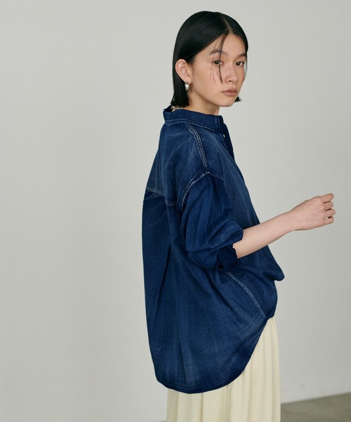 美品✨プラージュ　製品加工 デニムシャツ　ユーズド加工　日本製　ゆったり 楽天市場】デニムシャツ / 公式 CUBE SUGAR 8オンス デニム ロゴ