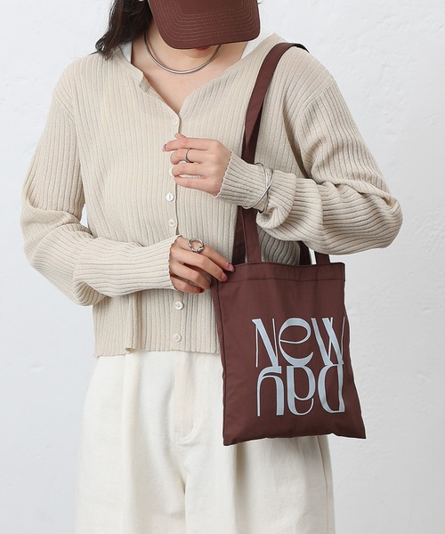 COLONY 2139(コロニートゥーワンスリーナイン)の「ナイロンミニトートバッグ(トートバッグ・レディース・アイボリー/サックスブルー/モカ・FREE)」の19枚目の写真