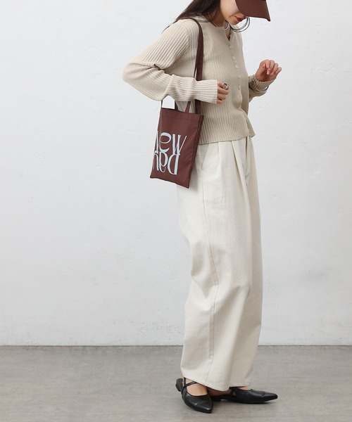 COLONY 2139(コロニートゥーワンスリーナイン)の「ナイロンミニトートバッグ(トートバッグ・レディース・アイボリー/サックスブルー/モカ・FREE)」の22枚目の写真