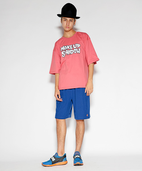 ALDIES（アールディーズ）の「Make Up Big T / メイクアップビッグT（Tシャツ/カットソー・メンズ・ホワイト/ブラック/レッド・FREE）」の3枚目の写真