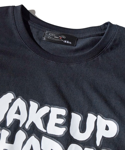 ALDIES（アールディーズ）の「Make Up Big T / メイクアップビッグT（Tシャツ/カットソー・メンズ・ホワイト/ブラック/レッド・FREE）」の11枚目の写真