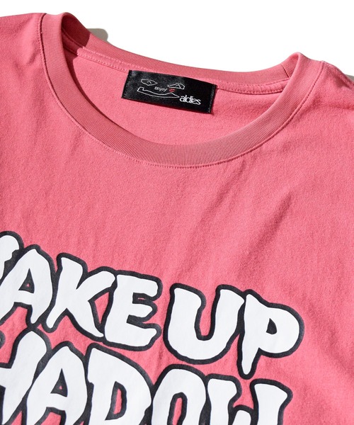ALDIES（アールディーズ）の「Make Up Big T / メイクアップビッグT（Tシャツ/カットソー・メンズ・ホワイト/ブラック/レッド・FREE）」の16枚目の写真