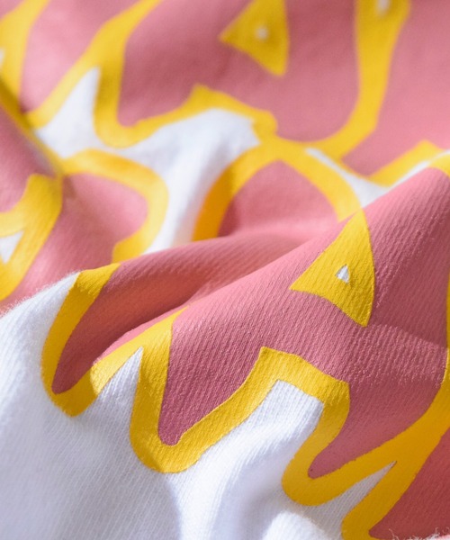 ALDIES（アールディーズ）の「Make Up Big T / メイクアップビッグT（Tシャツ/カットソー・メンズ・ホワイト/ブラック/レッド・FREE）」の8枚目の写真