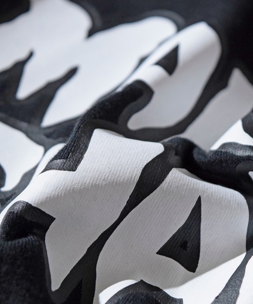 ALDIES（アールディーズ）の「Make Up Big T / メイクアップビッグT（Tシャツ/カットソー・メンズ・ホワイト/ブラック/レッド・FREE）」の13枚目の写真