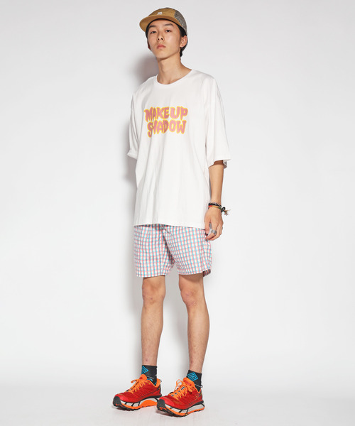 ALDIES（アールディーズ）の「Make Up Big T / メイクアップビッグT（Tシャツ/カットソー・メンズ・ホワイト/ブラック/レッド・FREE）」の20枚目の写真