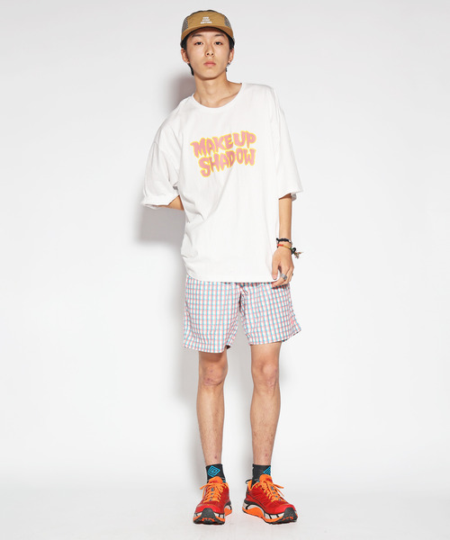 ALDIES（アールディーズ）の「Make Up Big T / メイクアップビッグT（Tシャツ/カットソー・メンズ・ホワイト/ブラック/レッド・FREE）」の19枚目の写真