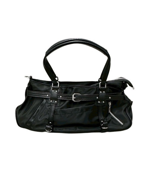 XU（エックスユー）の「【Never mind the XU】belt shoulder bag / 【ネバーマインド ザ エックスユー】ベルトショルダーバッグ（ショルダーバッグ・レディース・ブラウン/ブラック・ONE SIZE）」の10枚目の写真