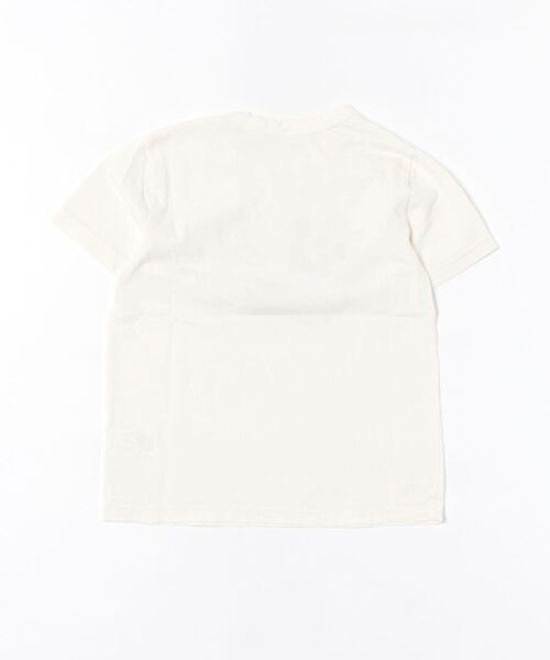 JIPPON(ジポン)の「イラストTシャツ/日本製(Tシャツ/カットソー・キッズ・ライトブルー/オフホワイト/グリーン/アイボリー・80/90/95/100/110/120/130/140)」の5枚目の写真