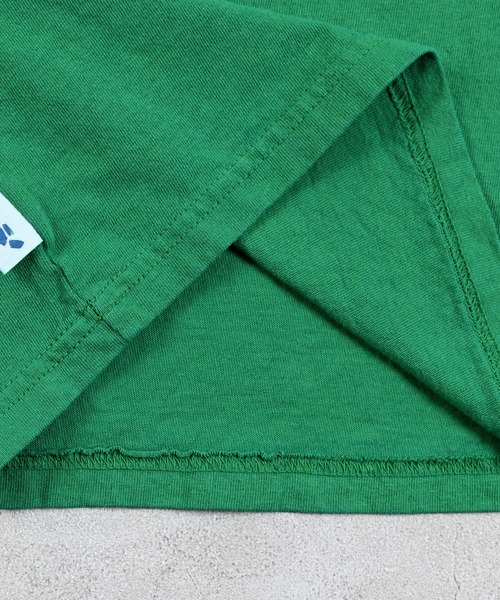 JIPPON(ジポン)の「イラストTシャツ/日本製(Tシャツ/カットソー・キッズ・ライトブルー/オフホワイト/グリーン/アイボリー・80/90/95/100/110/120/130/140)」の9枚目の写真