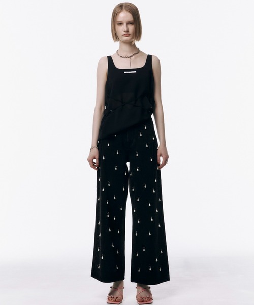 JOSE MOON(ジョゼムーン)の「BELTED STRAP SANDAL/ベルテッドストラップサンダル(サンダル・レディース・ホワイト/ライム/ピンク・35/37/39)」の8枚目の写真