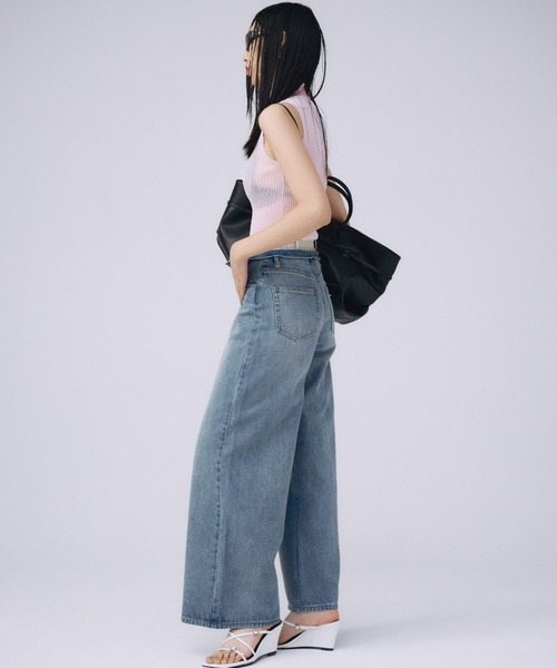 JOSE MOON(ジョゼムーン)の「BELTED STRAP SANDAL/ベルテッドストラップサンダル(サンダル・レディース・ホワイト/ライム/ピンク・35/37/39)」の22枚目の写真