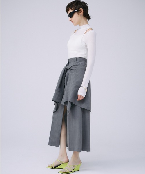 セール】BELTED STRAP SANDAL/ベルテッドストラップサンダル
