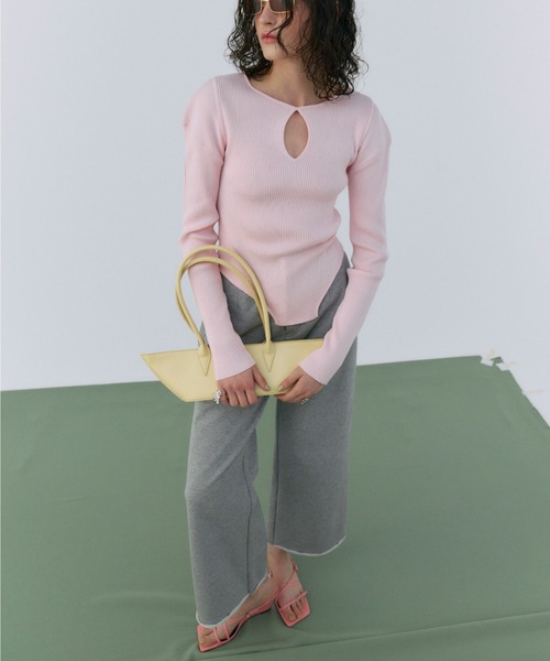 JOSE MOON(ジョゼムーン)の「BELTED STRAP SANDAL/ベルテッドストラップサンダル(サンダル・レディース・ホワイト/ライム/ピンク・35/37/39)」の16枚目の写真