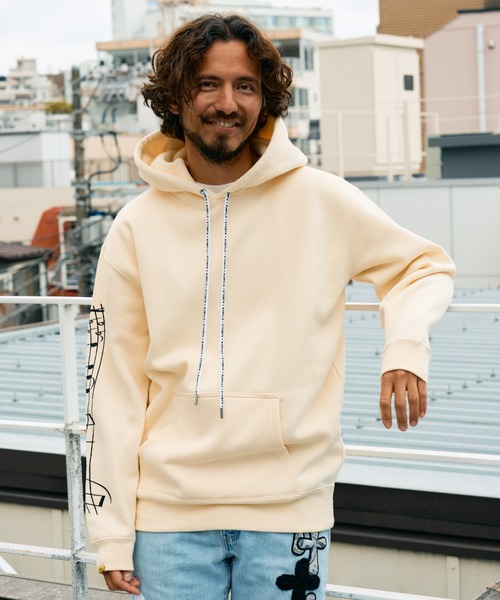 STUD MUFFIN/スタッドマフィン/TC裏毛起毛 リリックリボン&MUSIC  