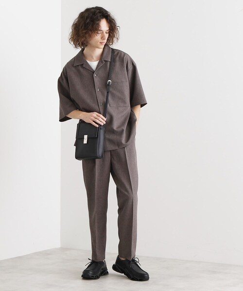 tk.TAKEO KIKUCHI（ティーケータケオキクチ）の「スクエアボックスショルダーバッグ（ユニセックスアイテム）（ショルダーバッグ・メンズ・ブラック系7/グレー系その他3/グレー系その他2/ブラック系/ブラック系その他・00）」の22枚目の写真