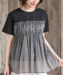 rps | 異素材ドッキングＴ(Tシャツ/カットソー)