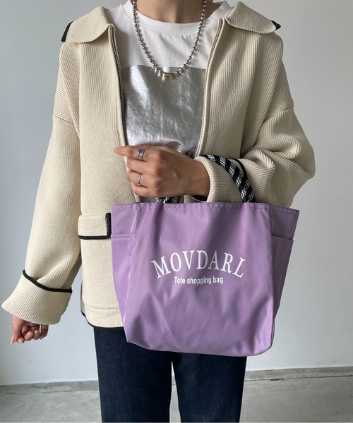 【リバーシブル】ビッグロゴミニトートバッグ