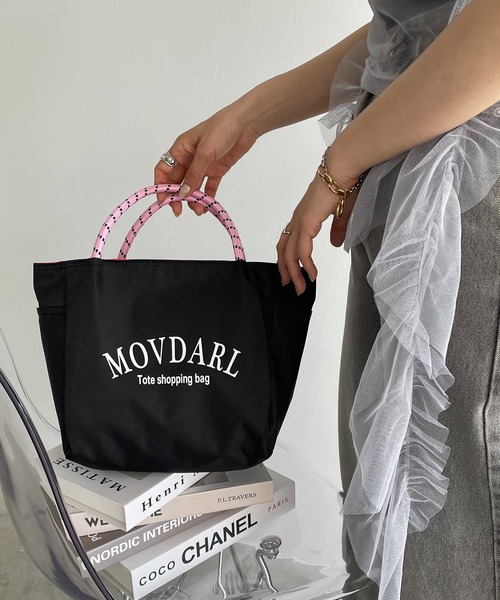 【リバーシブル】ビッグロゴミニトートバッグ