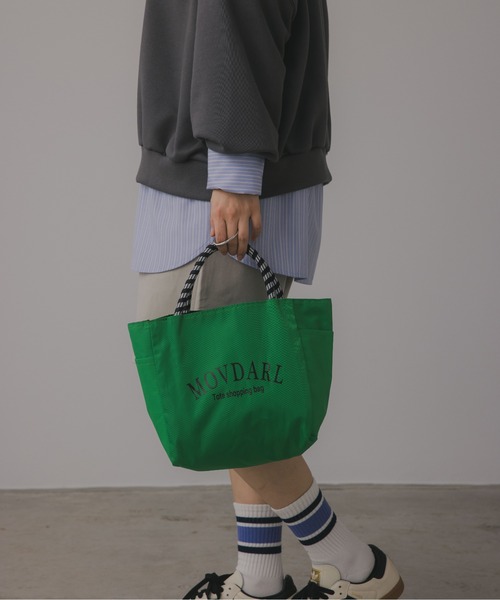 セール】【リバーシブル】ビッグ ロゴ トートバッグ S（トートバッグ