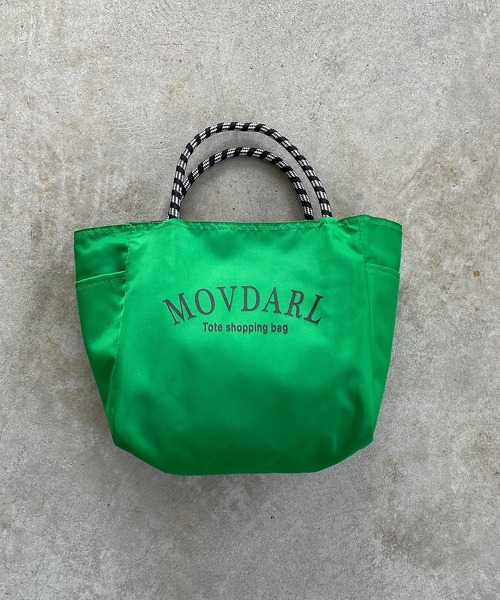 210nouve（トゥージュヌーブ）の「【リバーシブル】ビッグ ロゴ トートバッグ S（トートバッグ・レディース・ネイビー/グリーン/ブラック/オレンジ/パープル・FREE）」の22枚目の写真