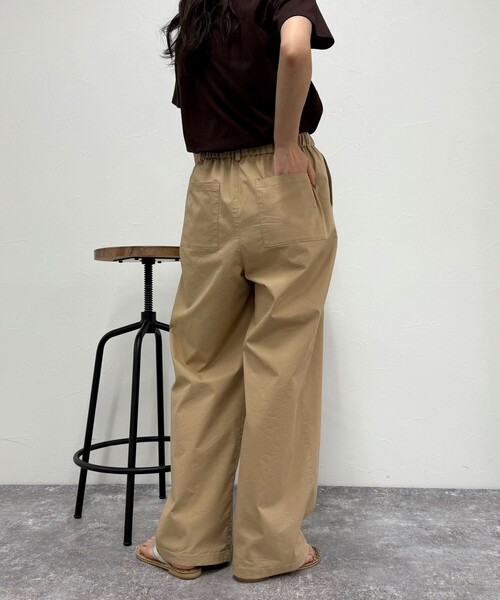 fredy emue(フレディエミュ)の「タイプライターストリングパンツ(その他パンツ・レディース・ブラック/カーキ/ベージュ・38/36)」の17枚目の写真