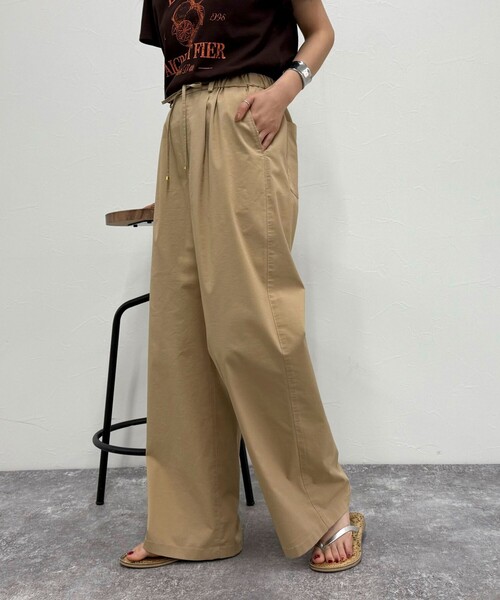 fredy emue(フレディエミュ)の「タイプライターストリングパンツ(その他パンツ・レディース・ブラック/カーキ/ベージュ・38/36)」の18枚目の写真