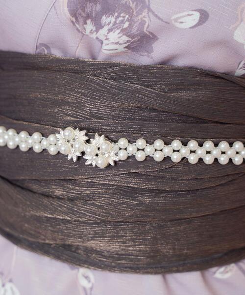 WILLSELECTION（ウィルセレクション）の「パール付きゴムベルト（ベルト・レディース・オフホワイト・FREE）」の22枚目の写真