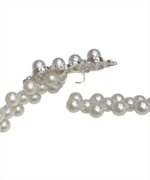 WILLSELECTION（ウィルセレクション）の「パール付きゴムベルト（ベルト・レディース・オフホワイト・FREE）」の7枚目の写真