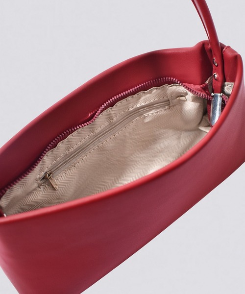 kiehtova（キエトヴァ）の「【kiehtova】2WAY LEATHER SQUARE BAG/2ウェイ レザー スクエアバッグ KTAC5 ※（ハンドバッグ・レディース・レッド/ブラック・FREE）」の9枚目の写真