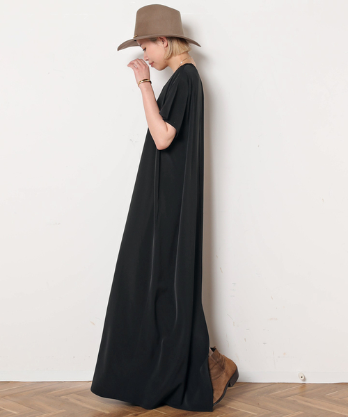 ぐみ★AP STUDIO★リラクシングワンピース AP STUDIO（エーピーストゥディオ）の「リラクシングワンピース