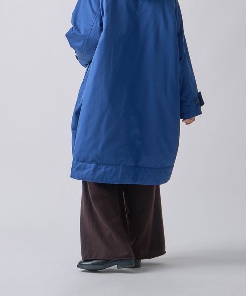 miffew（ミフュー）の「「miffew/ ミフュー」TENT LINE ZIP UP DOWN COAT（ダウンジャケット/コート・レディース・ブラック/ロイヤルブルー/ベージュ・2/1）」の6枚目の写真