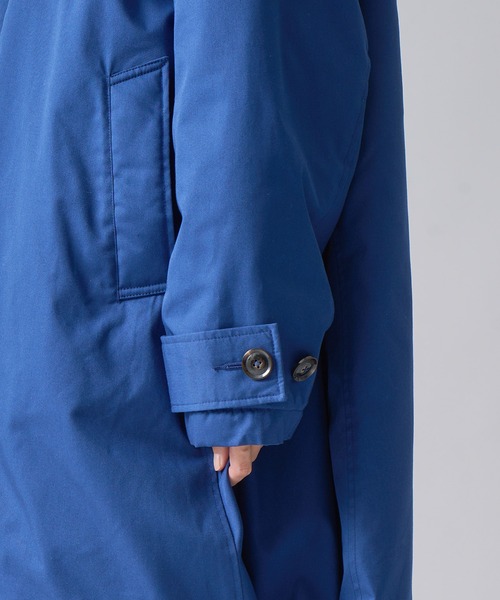 miffew（ミフュー）の「「miffew/ ミフュー」TENT LINE ZIP UP DOWN COAT（ダウンジャケット/コート・レディース・ブラック/ロイヤルブルー/ベージュ・2/1）」の9枚目の写真