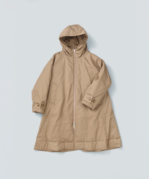 miffew（ミフュー）の「「miffew/ ミフュー」TENT LINE ZIP UP DOWN COAT（ダウンジャケット/コート・レディース・ブラック/ロイヤルブルー/ベージュ・2/1）」の19枚目の写真