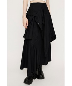 SLY スライ　今期　LAYERED PLEATS スカート　グレー　M 新品 SLY | LAYERED PLEATS スカート (スカート(ロング) ) |SHEL'TTER