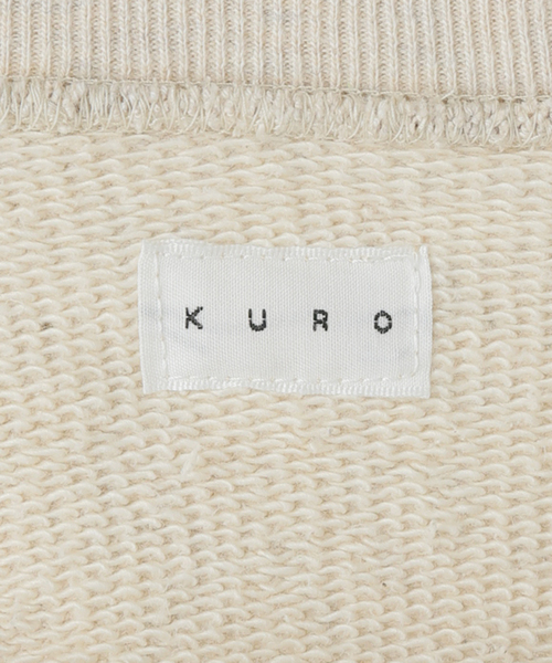 KURO（クロ）の「KURO MORE DAMAGE CREW NECK SWEAT 963966：スウェット（スウェット・レディース・アイボリー・MEDIUM）」の10枚目の写真