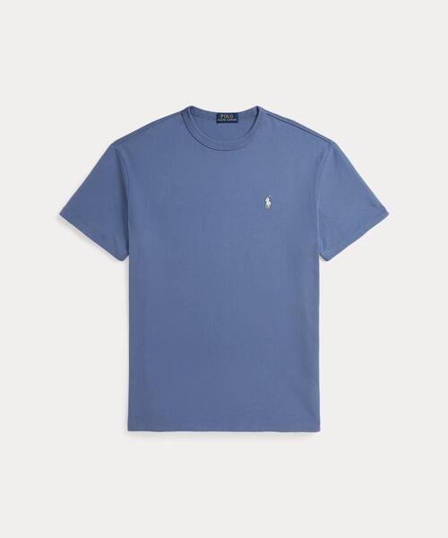 POLO RALPH LAUREN（ポロ ラルフ ローレン）の「クラシック フィット ジャージー クルーネック Tシャツ（Tシャツ/カットソー・メンズ・ブルー・L/M/S/XXL/XS/XL）」の7枚目の写真