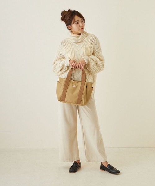 ROOTOTE（ルートート）の「ROOTOTE ルートート SN.デリ.パルーティ.ハッスイ-A（トートバッグ・レディース・ブラック/アイボリー/グレー・FREE）」の10枚目の写真