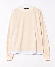 Z)【BLINGLEADS】IZSSM-23-036 レイヤード風L/S TEE
