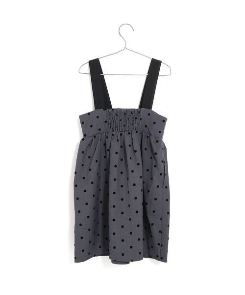 MAKE YOUR DAY（メイクユアデイ）の「フォーマルドットジャンスカ■80～140cm（スーツスカート・キッズ・ブラック/グレー・80/140/130/120/110/100/90）」の16枚目の写真