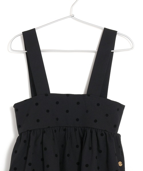 MAKE YOUR DAY（メイクユアデイ）の「フォーマルドットジャンスカ■80～140cm（スーツスカート・キッズ・ブラック/グレー・80/140/130/120/110/100/90）」の6枚目の写真