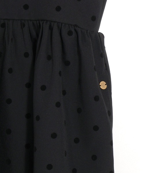 MAKE YOUR DAY（メイクユアデイ）の「フォーマルドットジャンスカ■80～140cm（スーツスカート・キッズ・ブラック/グレー・80/140/130/120/110/100/90）」の8枚目の写真