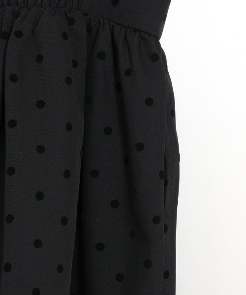 MAKE YOUR DAY（メイクユアデイ）の「フォーマルドットジャンスカ■80～140cm（スーツスカート・キッズ・ブラック/グレー・80/140/130/120/110/100/90）」の9枚目の写真