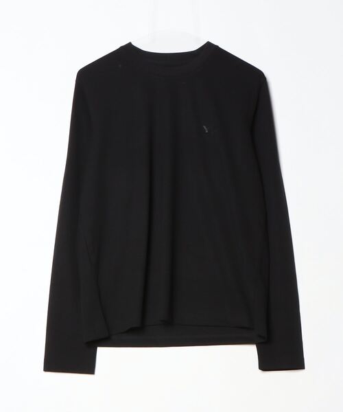 Y-3(ワイスリー)の「Y-3 REGULAR WOOL LONG SLEEVE TEE(Tシャツ/カットソー・レディース・ブラック・X-SMALL/SMALL/LARGE/MEDIUM/XX-SMALL)」の4枚目の写真