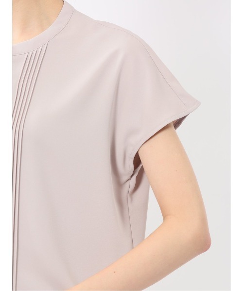 m.f.editorial（エムエフエディトリアル）の「【接触冷感 UVカット ストレッチ】m.f.エディトリアルレディース バンドカラー 比翼ブラウス（シャツ/ブラウス・レディース・ホワイト/ネイビー/ピンク系その他・MEDIUM/LARGE）」の22枚目の写真