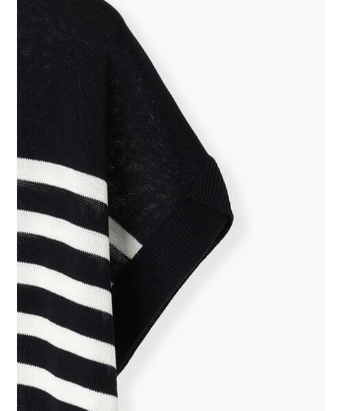 Lugnoncure（ルノンキュール）の「チューリップスリーブニット（ニット/セーター・レディース・ネイビー/ベージュ/グリーン/ブラック/オフホワイト・F）」の9枚目の写真